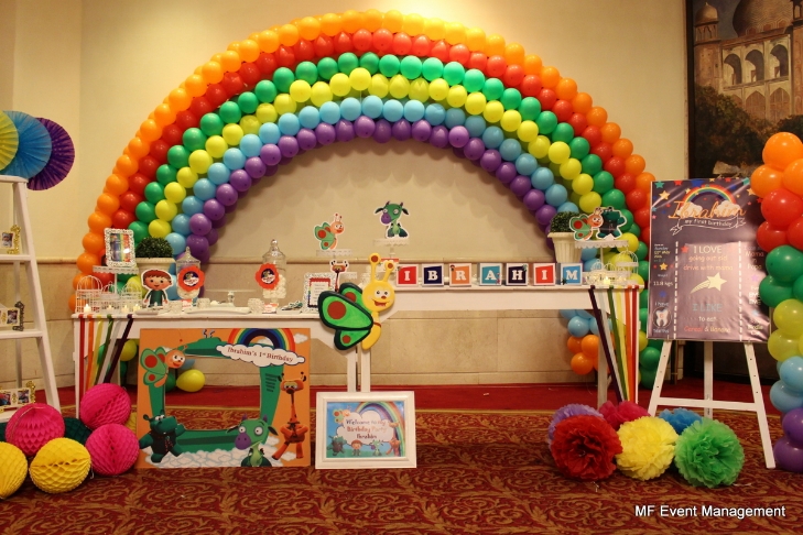 Baby Tv Birthday Theme At Marriott Hotel Mf Event Management