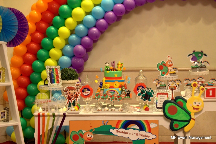 Baby Tv Birthday Theme At Marriott Hotel Mf Event Management